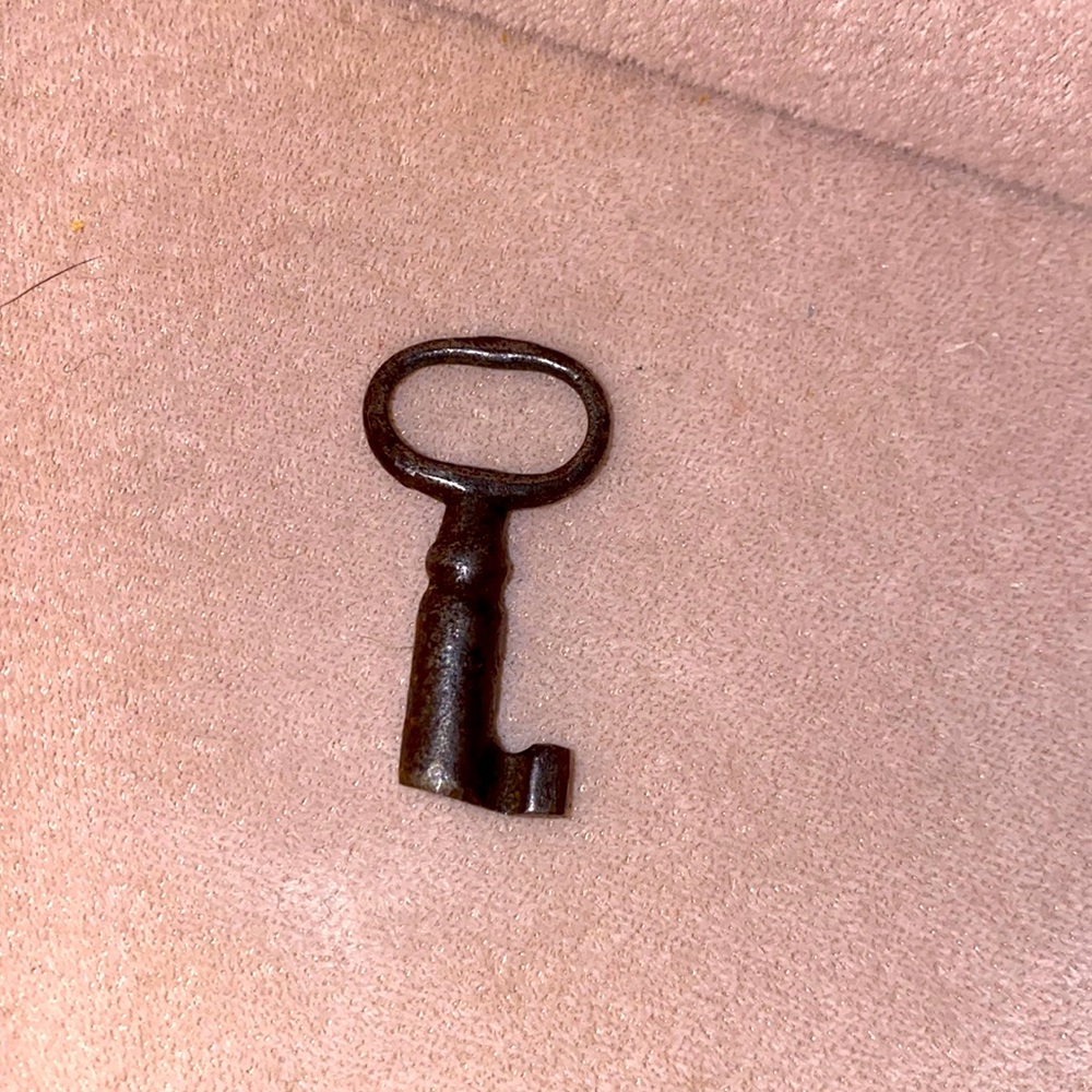 Vintage ornate skeleton key